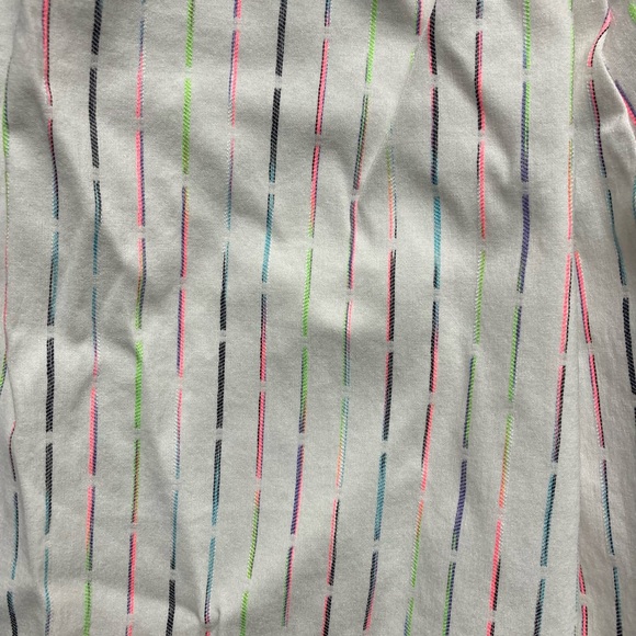 BCBGeneration White Color Striped Tank Top Size Small - Picture 2 of 3